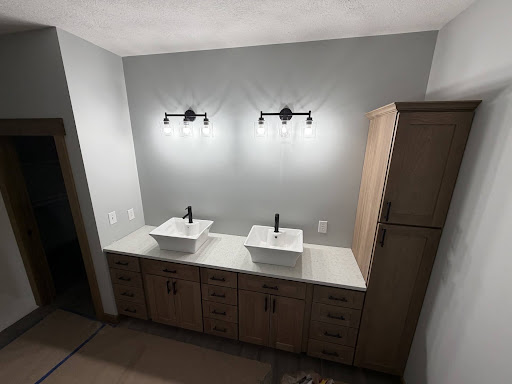 Finished bathroom