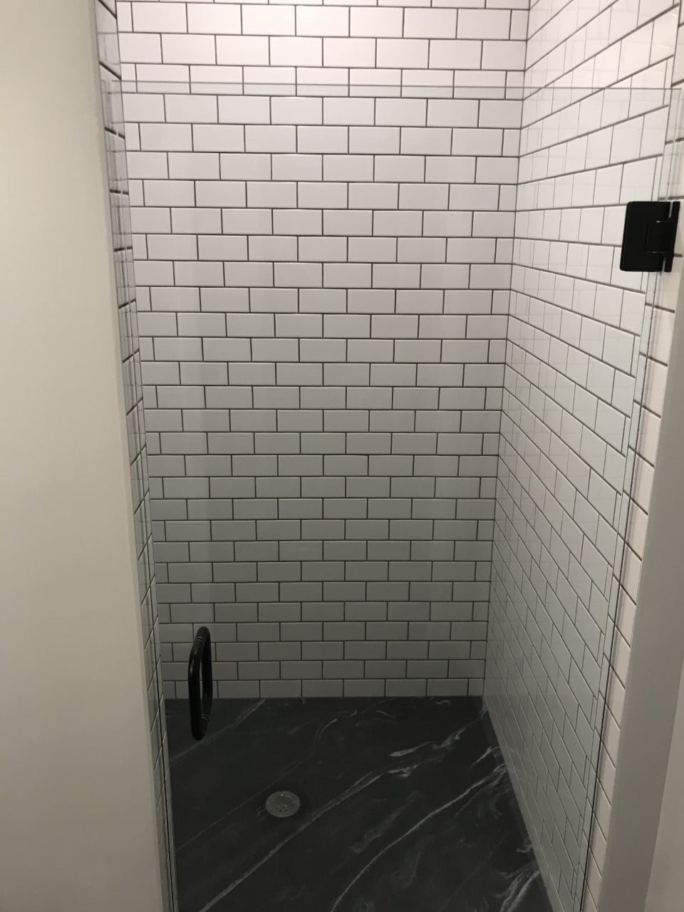 Bathroom Project #4, tiled walk-in shower