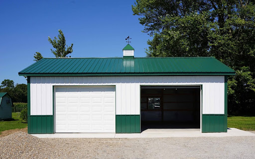 Pole Barn #4 exterior, front view